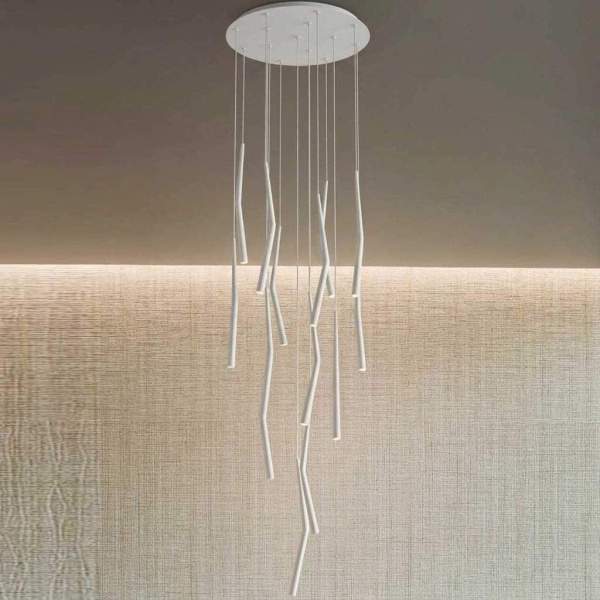 Подвесная люстра Mantra Boomerang 9370+9235 (14L)