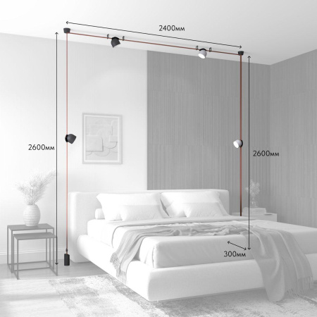 Трековая ременная система Denkirs Belty Set DK55SET16-01-BR