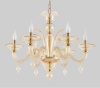 Подвесная люстра Crystal Lux Caetano SP-PL6 Amber