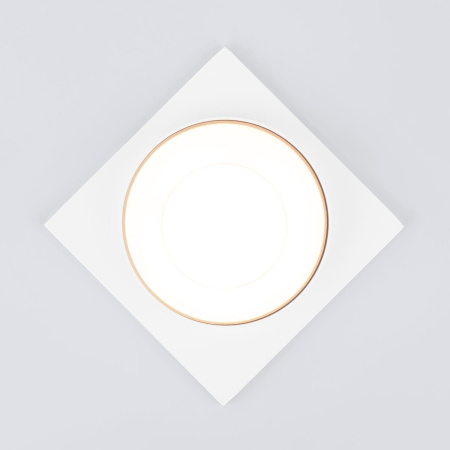 Встраиваемый светильник Elektrostandard 116 MR16 золото/белый a053346