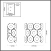 Настенный светильник Odeon Light Hall Tokata 4973/1W