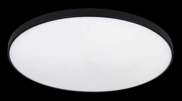 Светильник потолочный светодиодный ЭРА Классик с ДУ SPB-6 BK 80W-3K-6,5K-R Slim Base Б0069765