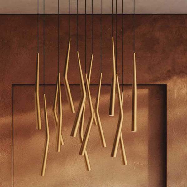 Подвесная люстра Mantra Boomerang 9392+9245 (14L)