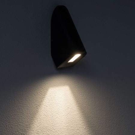 Уличный настенный светильник Nowodvorski Cline Led Black 11377