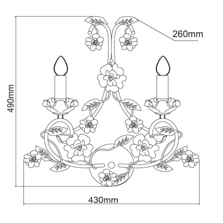 Бра Chiaro Сицилия 282022302