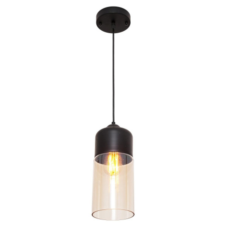 Подвесной светильник Gerhort G51129/1C BK BK+CL