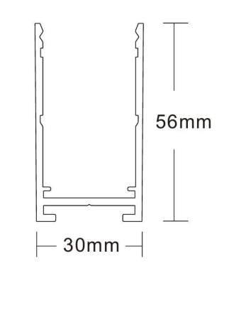 Шинопровод Crystal Lux CLT 0.115 01 L2000 BL