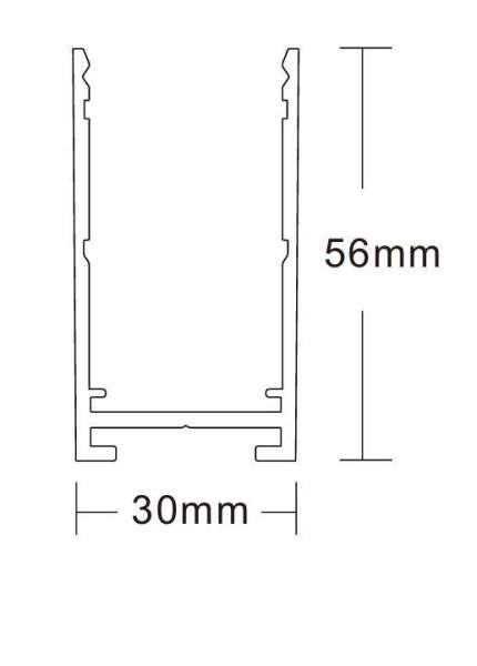 Шинопровод Crystal Lux CLT 0.115 01 L2000 BL
