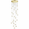 Подвесная светодиодная люстра Odeon Light Crystal 5008/120L