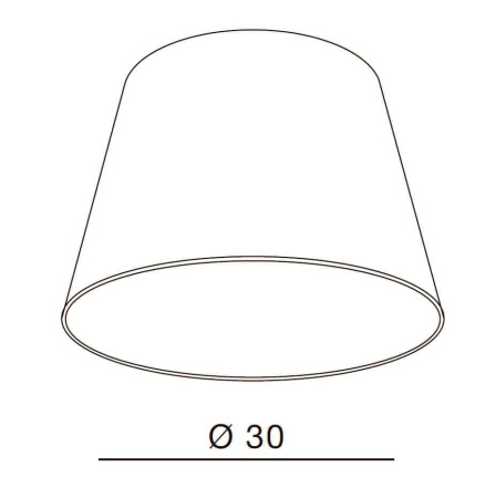 Абажур Azzardo Shade ZF 30 AZ2588