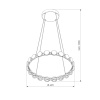 Подвесной светодиодный светильник Eurosvet Tapioca 90332/20