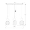 Подвесной светильник TK Lighting 11147 Sophia Green Cognac a071833