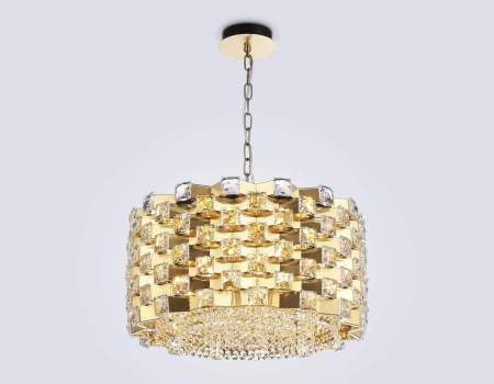 Подвесная люстра с хрусталем Ambrella light High Light LH41003