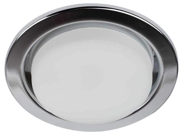 Светильник встраиваемый ЭРА KL35 CН /1 (к) Set 10 под лампу GX53 хром с термокольцом набор 10 шт Б0071344