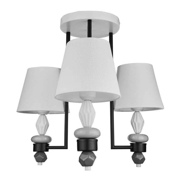 Потолочная люстра 33 ИДЕИ CHN902K.03.WH17.WBL-LS.CLT1