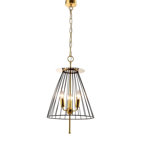Подвесная люстра Crystal Lux Modesto SP3 Black/Gold