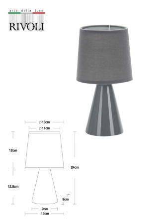 Настольная лампа Rivoli Edith 7069-502 Б0057266