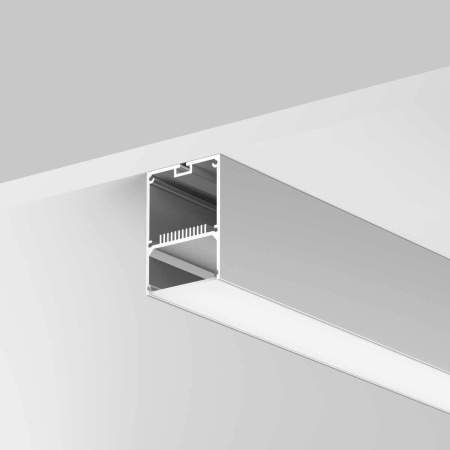 Алюминиевый профиль накладной-подвесной 50х70 (Серебро, 2 м), ALM-5070-S-2M Maytoni Led Strip 633016
