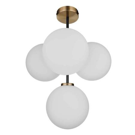 Потолочная люстра 33 ИДЕИ CHN800S.04.17ABL.ASB-S32WH