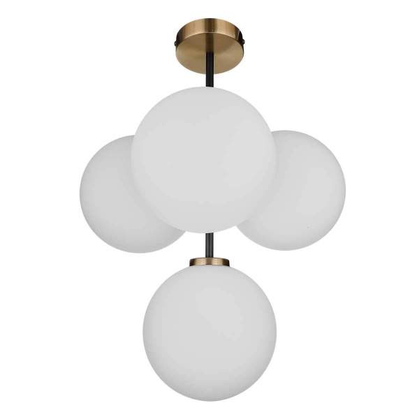 Потолочная люстра 33 ИДЕИ CHN800S.04.17ABL.ASB-S32WH