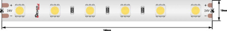 Светодиодная влагозащищенная лента DesignLed 14,4W/m 60LED/m 5050SMD нейтральный белый 5M 002378