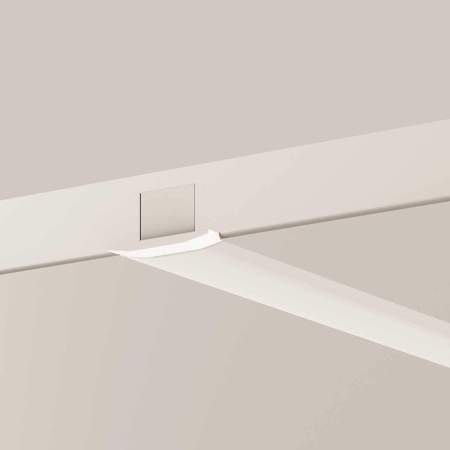 Алюминиевый профиль скрытого монтажа 16x8 (Серебро, 2 м), ALM-0808-S-2M Maytoni Led Strip 636021
