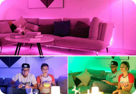 Светодиодная влагозащищенная лента Yeelight 24LED/m 3,75W/m RGB+CCT 2M YLDD04YL