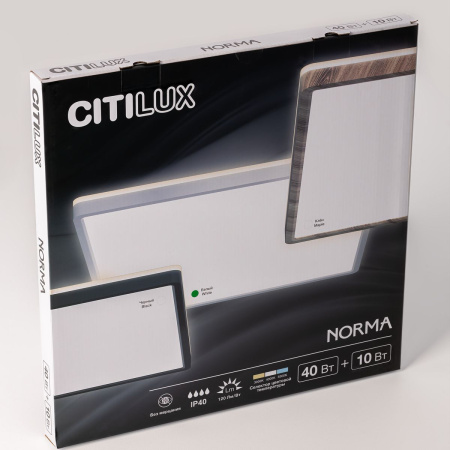 Потолочный светодиодный светильник Citilux Norma CL748K400
