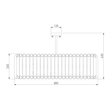 Потолочная люстра Bogates Castellie 362/8