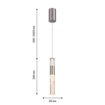 Подвесной светодиодный светильник Favourite Icecube 4761-1P