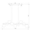 Подвесной светильник TK Lighting 11110 Lava Sabia a071865