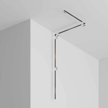 Шинопровод 1м Exility X встраиваемый под ГКЛ 12,5мм Maytoni Technical EXILITY X Busbar trunkings Exility X TRX239-421.12B
