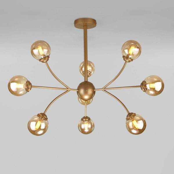 Подвесная люстра Eurosvet Astro 30179 матовое золото