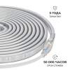 Комплект светодиодной влагозащищенной ленты Apeyron 12W/m 60LED/m 5050SMD RGB 5M 10-146