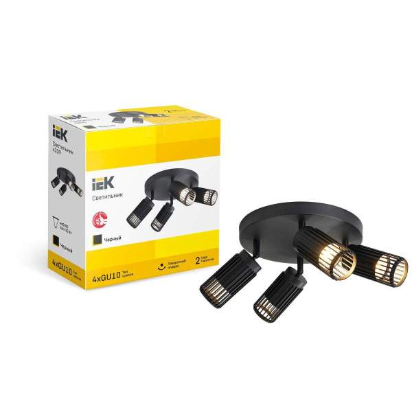 Спот IEK LT-UPB0-4209-GU10-4-K02