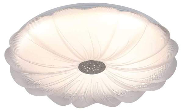 Светильник потолочный светодиодный ЭРА Классик без ДУ SPB-6 Muze 84W-3K-6,5K WH+CH 3000-6500К белый/шампань Б0070190