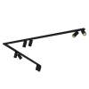 Накладной спот Nowodvorski Mono Corner 2x150 Black/Gold 7700
