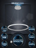 Подвесной светодиодный светильник Seven Fires Sigild WD6023/1P-WT