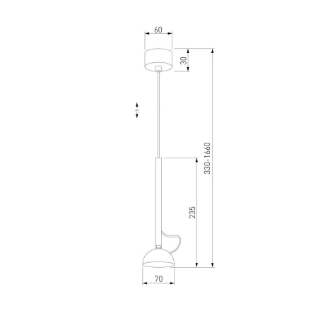 Подвесной светодиодный светильник Elektrostandard Join 50313 LED a068618
