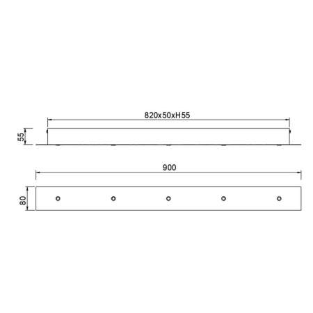 Потолочное основание Mantra Modular Light Florones 9383