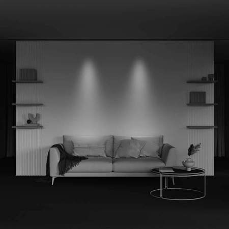 Трековый светильник Maytoni Technical EXILITY Points TR031-2-6W3K-B