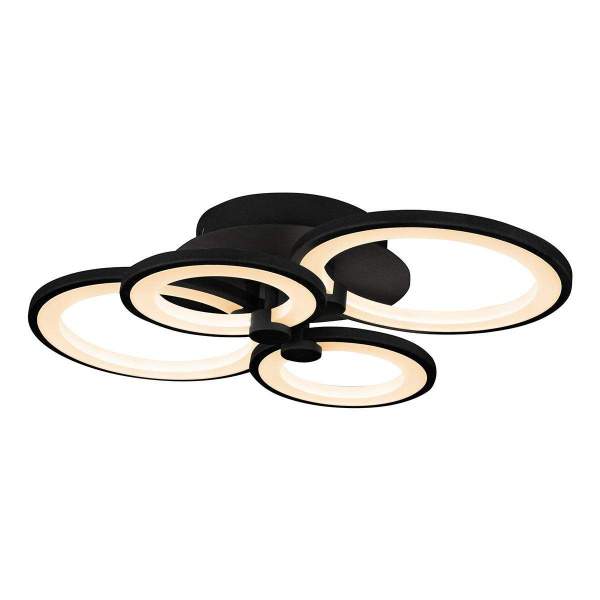 Потолочная светодиодная люстра iLedex Ring A001/4 MBK