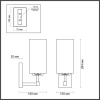 Бра Odeon Light Hall Kasali 4990/1W