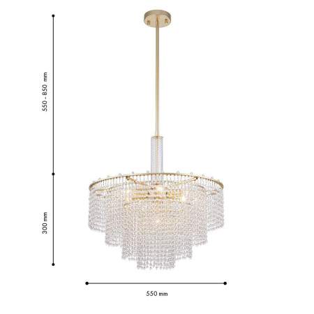 Подвесная люстра Favourite Fringe 4762-7P