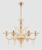 Подвесная люстра Crystal Lux Caetano SP-PL6 Amber