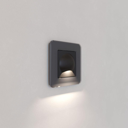 Встраиваемая LED подсветка Werkel черный матовый W1154408 4690389185571