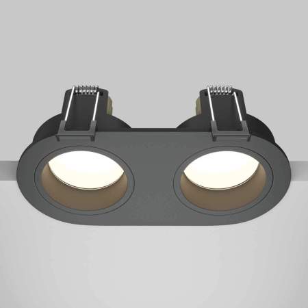 Встраиваемый светильник Maytoni Technical DL126-02-GU10-B