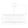 Потолочная люстра Bogates Castellie 461/5