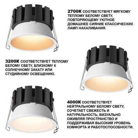 Встраиваемый светильник Novotech SOLIS 359859