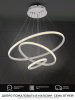 Подвесной светодиодный светильник Seven Fires Sigild WD6023/3P-WT